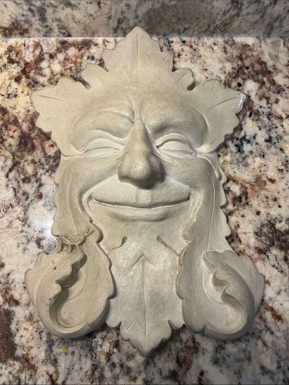 Carruth Cement Garden wall plaque.